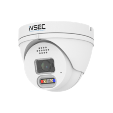 IVSEC N319XA 8MP IP Thermal Sensing Turret Dome Camera 2.8MM Lens Led Alert 2 Way Audio Full Colour IVS