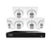 IVSEC PRO 8MP 4K PRO-AI 2TB 8CH 6x850D Cam 25fps Sony Starvis NVR CCTV Security System (8x6)