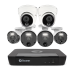 Swann 8 Channel Security System: 4K Super HD NVR-8580 with 2TB HDD & 6 x 4K Upscale cameras