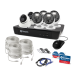 Swann 8 Channel Security System: 4K Super HD NVR-8580 with 2TB HDD & 6 x 4K Upscale cameras