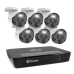  Swann 8 Channel Security System: 4K Super HD NVR-8580 with 2TB HDD & 6 x 4K Upscale NHD-875WLB Bullet Cameras