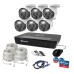  Swann 8 Channel Security System: 4K Super HD NVR-8580 with 2TB HDD & 6 x 4K Upscale NHD-875WLB Bullet Cameras