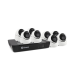 Swann 8 Channel Security System: 4K Super HD NVR-8580 with 2TB HDD & 8 x 4K NHD-888MSD True Detect Dome Cameras