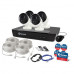Swann 8 Channel Security System: 4K Super HD NVR-8580 with 2TB HDD & 4 x 4K NHD-887MSB True Detect Bullet Cameras
