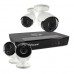 Swann 8 Channel Security System: 4K Super HD NVR-8580 with 2TB HDD & 4 x 4K NHD-887MSB True Detect Bullet Cameras