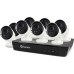  Swann 8 Channel Security System: 4K Super HD NVR-8580 with 2TB HDD & 8 x 4K NHD-887MSB True Detect Bullet Cameras