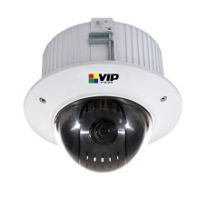 VIP Vision 2.0 Megapixel IK10 IP Mini PTZ Dome Camera (Recessed Mount)