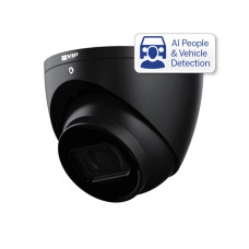 VIP Vision Professional AI Series 6.0MP Fixed Turret (Black) 