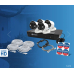 Swann 8 Channel 8MP Super HD NVR-8580 with 2TB HDD & 4 x SWNHD-887MSFB Spotlight Cameras
